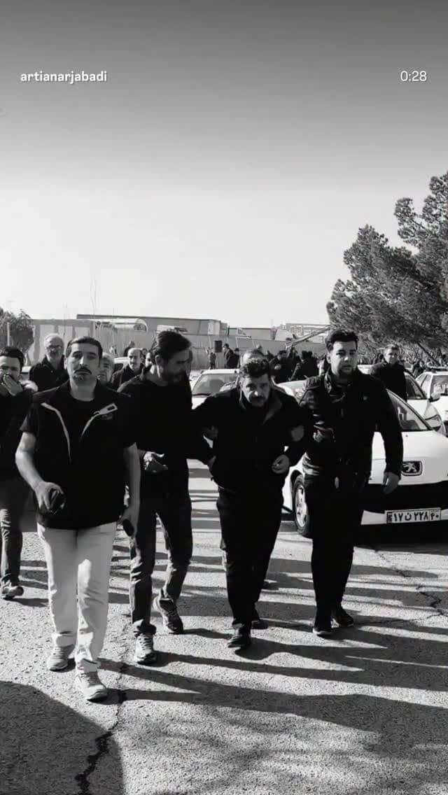  جدید ترین استوری اینستاگرام ابراهیم حامدی