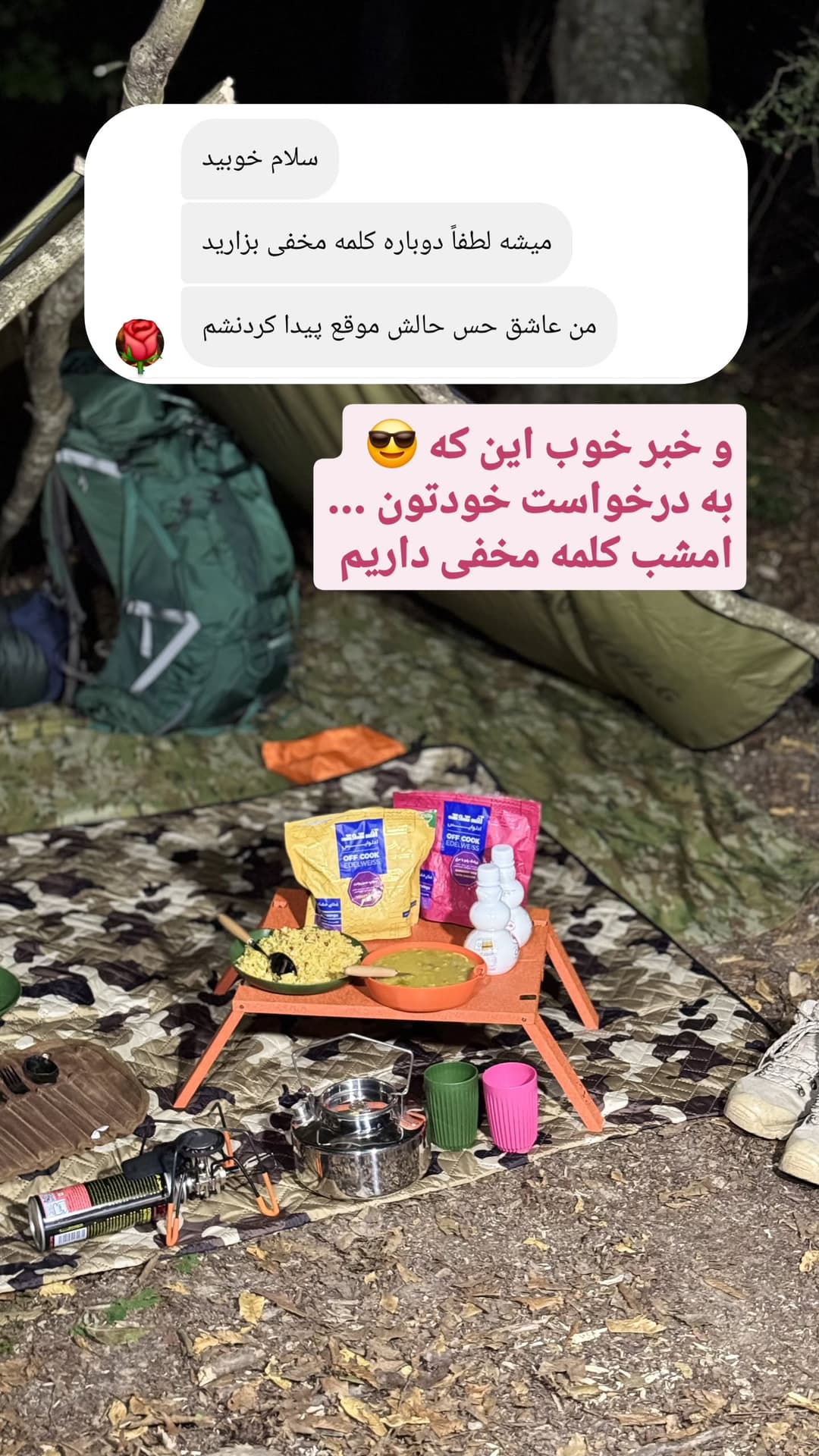  جدید ترین استوری اینستاگرام روزبه