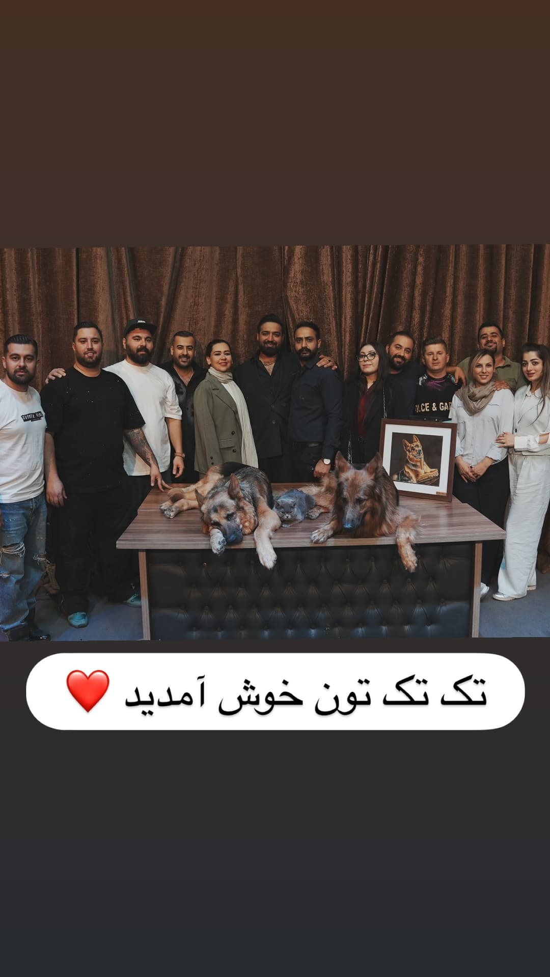  جدید ترین استوری اینستاگرام مسعود رضوی