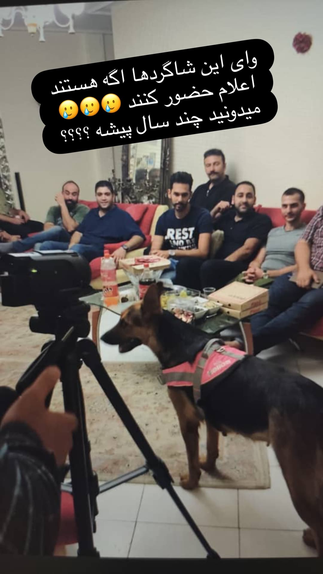  جدید ترین استوری اینستاگرام مسعود رضوی