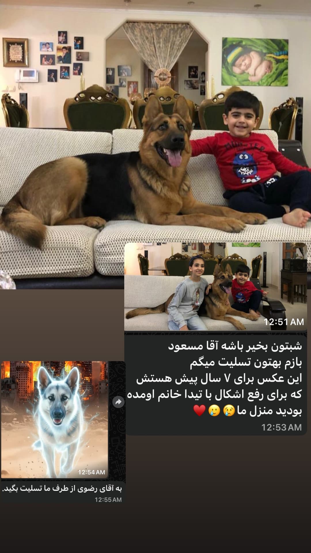  جدید ترین استوری اینستاگرام مسعود رضوی