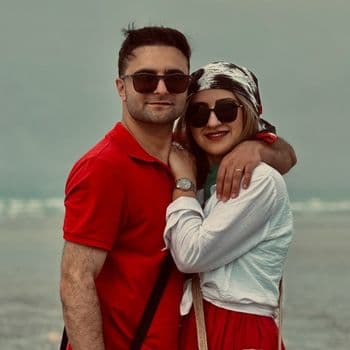 عکس پروفایل اینستاگرام الناز و محمد / elimoh_vazhe