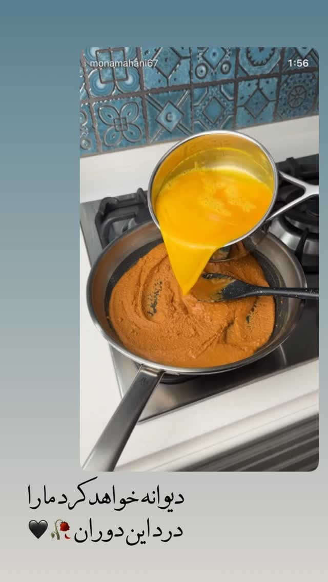 جدید ترین استوری اینستاگرام مونا مهانی